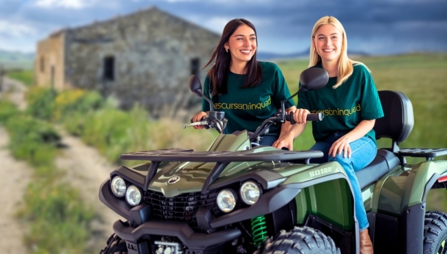 Tour in quad per 2 persone a Calatafimi Segesta